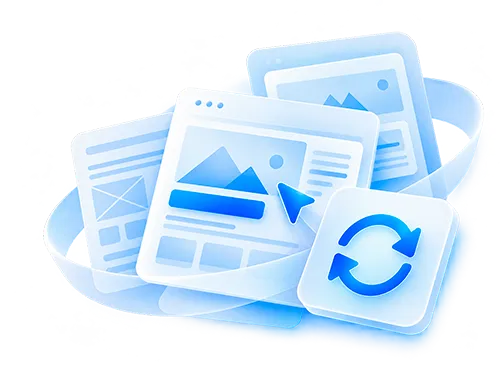 Обновлённые интерфейсы сайта